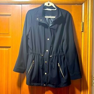 Calvin Klein LG Black Button up Jacket